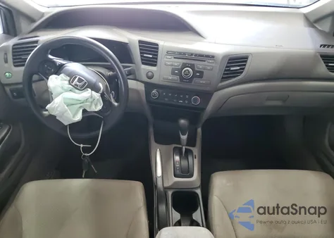 2012 Honda Civic Lx z USA, uszkodzony, nr VIN 19XFB2F55CE098747